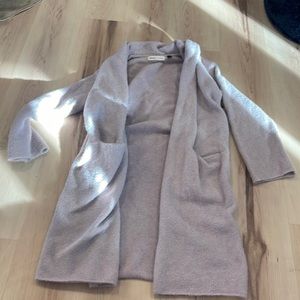 Anthropologie purple sweater